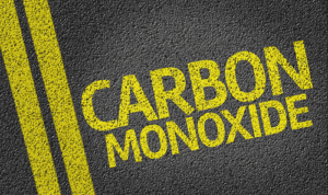 Carbon Monoxide road sign
