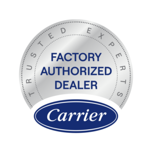 Factory Authorized Dealer for Carrier badge